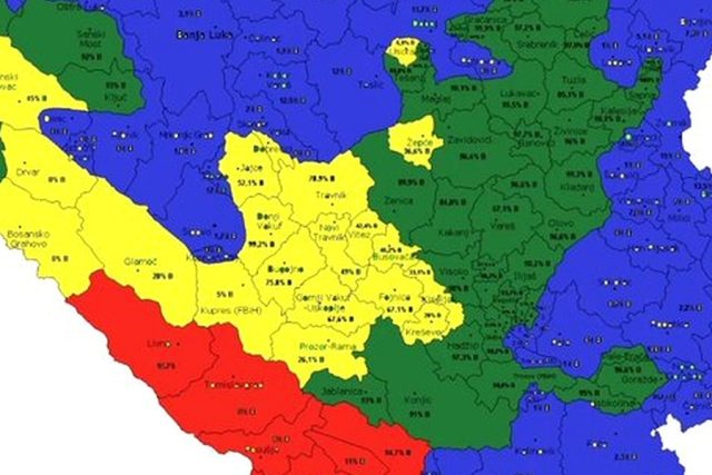 PROCURILA NOVA KARTA BiH: Ono što je prikazano na njoj ostavlja bez teksta! (FOTO)